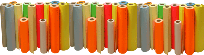farbige Rollenpapiere farbige Rollenpapiere